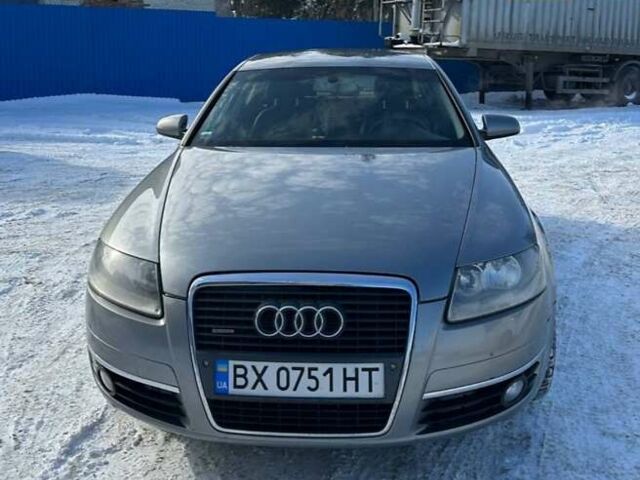 Серый Ауди А6, объемом двигателя 3 л и пробегом 312 тыс. км за 7000 $, фото 1 на Automoto.ua
