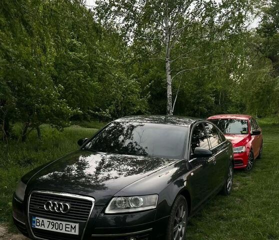 Серый Ауди А6, объемом двигателя 3 л и пробегом 370 тыс. км за 5500 $, фото 1 на Automoto.ua