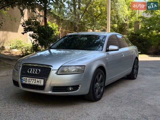 Серый Ауди А6, объемом двигателя 3 л и пробегом 365 тыс. км за 6450 $, фото 1 на Automoto.ua