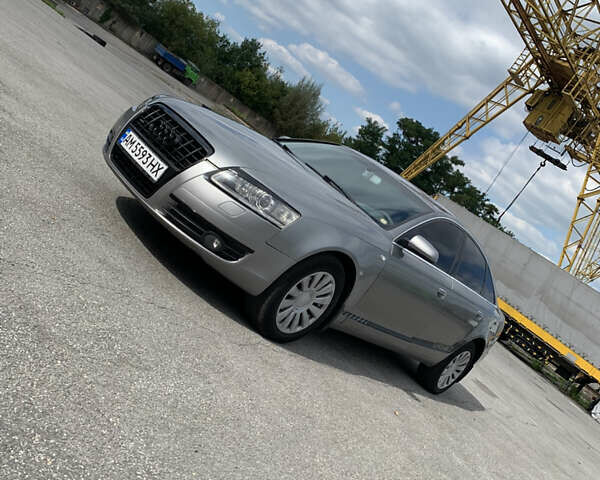 Серый Ауди А6, объемом двигателя 2 л и пробегом 400 тыс. км за 5500 $, фото 1 на Automoto.ua