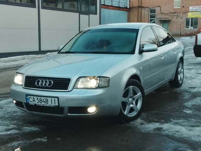 Сірий Ауді А6, об'ємом двигуна 2.5 л та пробігом 335 тис. км за 4350 $, фото 1 на Automoto.ua