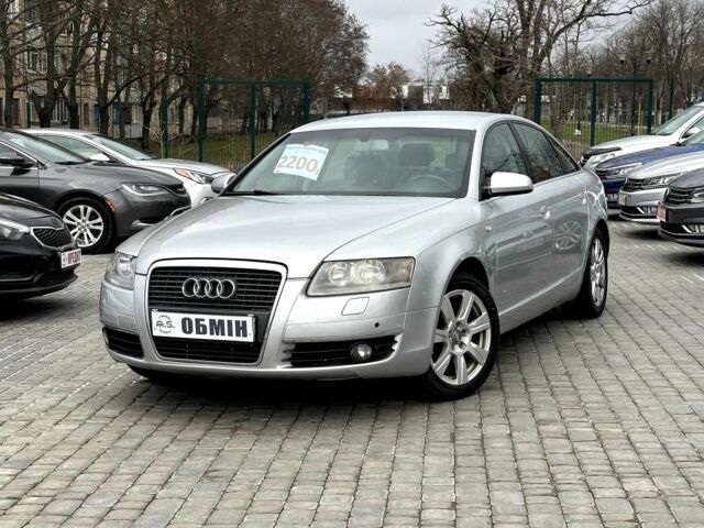 Сірий Ауді А6, об'ємом двигуна 2.4 л та пробігом 282 тис. км за 6600 $, фото 1 на Automoto.ua