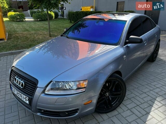 Серый Ауди А6, объемом двигателя 3 л и пробегом 365 тыс. км за 6750 $, фото 1 на Automoto.ua