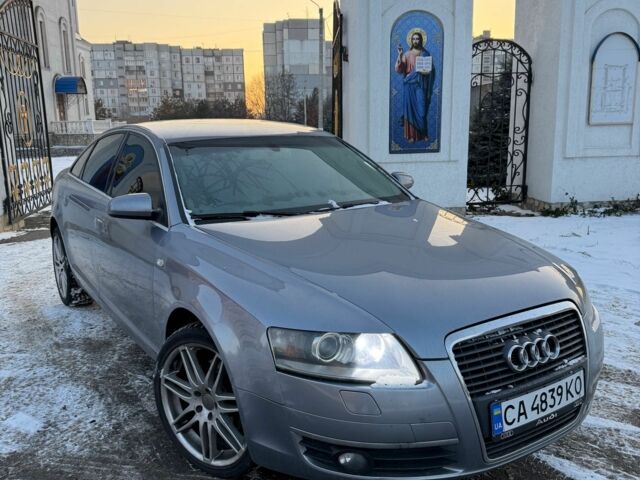 Серый Ауди А6, объемом двигателя 2.4 л и пробегом 224 тыс. км за 7200 $, фото 1 на Automoto.ua
