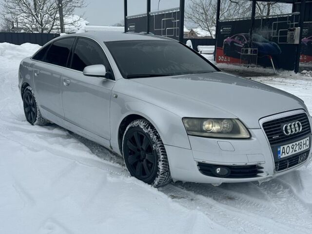 Серый Ауди А6, объемом двигателя 3 л и пробегом 300 тыс. км за 7000 $, фото 1 на Automoto.ua