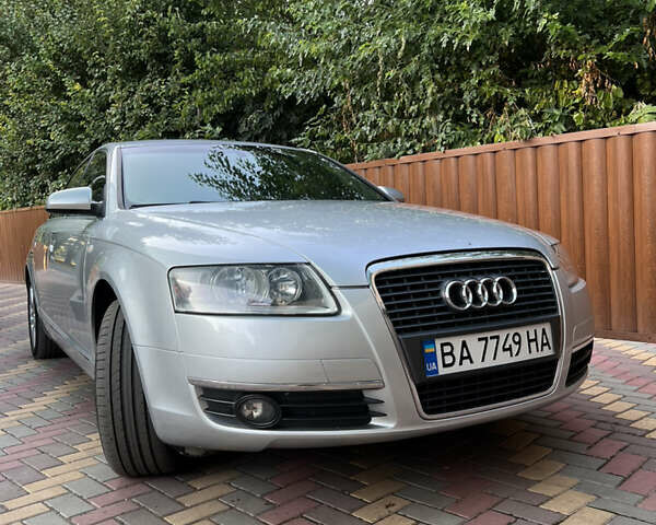 Серый Ауди А6, объемом двигателя 2.4 л и пробегом 216 тыс. км за 6500 $, фото 1 на Automoto.ua