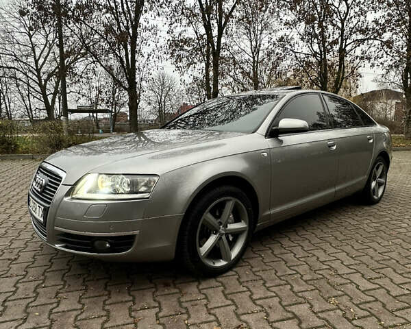 Сірий Ауді А6, об'ємом двигуна 3 л та пробігом 288 тис. км за 8999 $, фото 1 на Automoto.ua