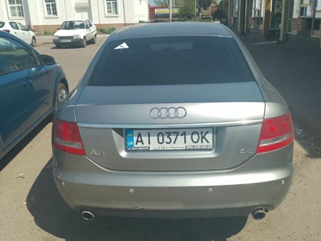 Сірий Ауді А6, об'ємом двигуна 2.4 л та пробігом 322 тис. км за 6500 $, фото 1 на Automoto.ua