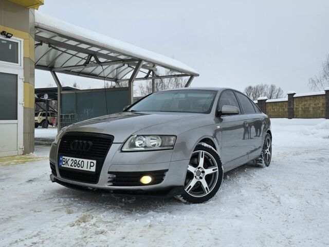Серый Ауди А6, объемом двигателя 2.4 л и пробегом 280 тыс. км за 6850 $, фото 1 на Automoto.ua