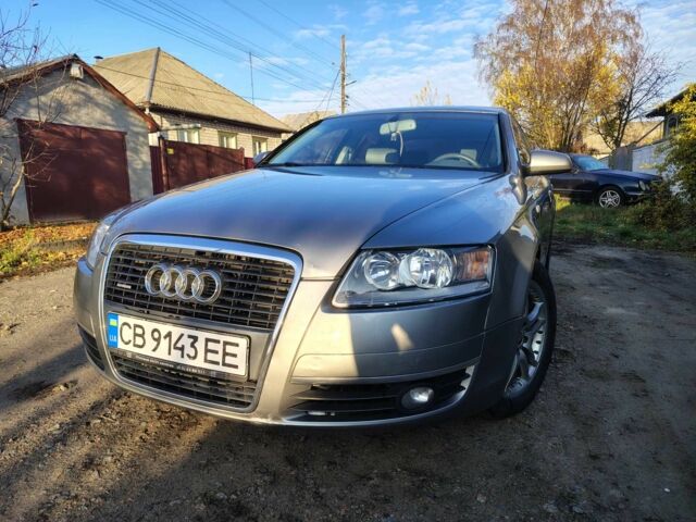 Сірий Ауді А6, об'ємом двигуна 2 л та пробігом 298 тис. км за 7500 $, фото 1 на Automoto.ua