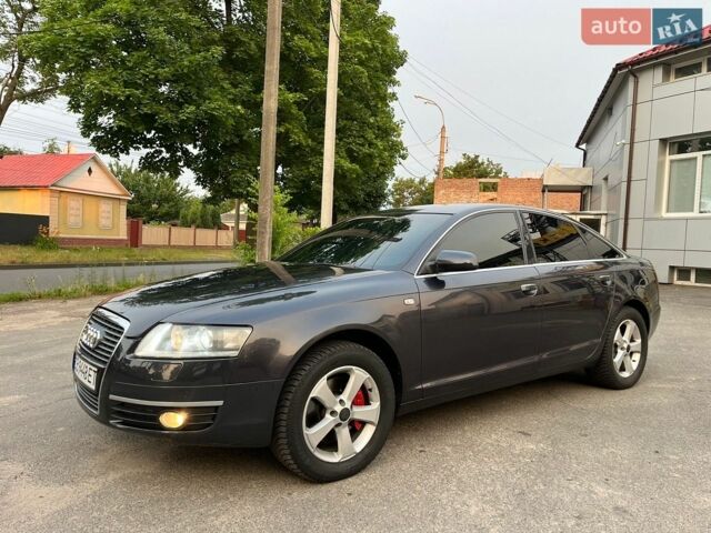 Серый Ауди А6, объемом двигателя 3 л и пробегом 330 тыс. км за 7200 $, фото 1 на Automoto.ua