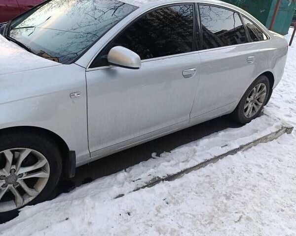 Серый Ауди А6, объемом двигателя 2.4 л и пробегом 213 тыс. км за 6500 $, фото 1 на Automoto.ua