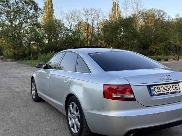 Серый Ауди А6, объемом двигателя 3 л и пробегом 300 тыс. км за 7200 $, фото 1 на Automoto.ua