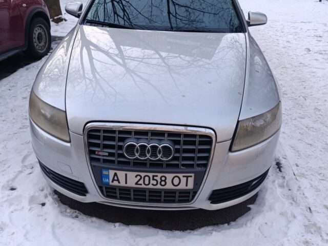 Серый Ауди А6, объемом двигателя 2.4 л и пробегом 213 тыс. км за 6500 $, фото 1 на Automoto.ua