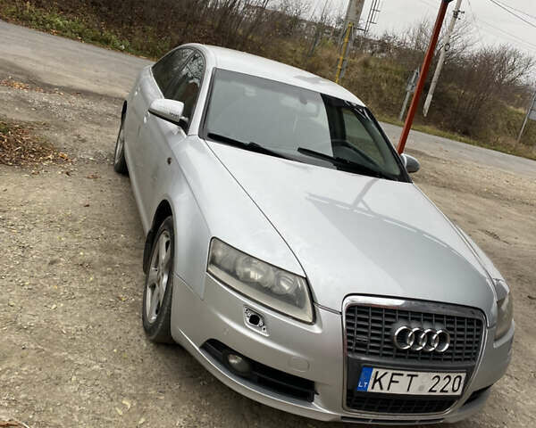 Серый Ауди А6, объемом двигателя 2.4 л и пробегом 270 тыс. км за 3000 $, фото 1 на Automoto.ua