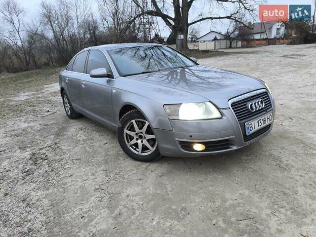 Сірий Ауді А6, об'ємом двигуна 2.7 л та пробігом 362 тис. км за 5950 $, фото 1 на Automoto.ua