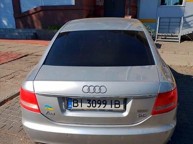 Серый Ауди А6, объемом двигателя 3 л и пробегом 300 тыс. км за 8000 $, фото 1 на Automoto.ua
