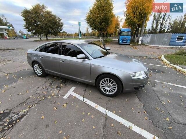 Ауді А6 2006 у Києві на Automoto.ua Сірий Ауді А6, об'ємом двигуна 3 л та пробігом 355 тис. км за 7200 $, фото 1 на Automoto.ua