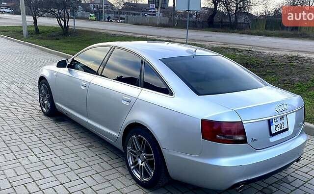 Серый Ауди А6, объемом двигателя 3.2 л и пробегом 243 тыс. км за 6500 $, фото 1 на Automoto.ua