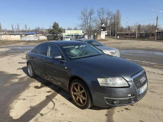 Сірий Ауді А6, об'ємом двигуна 3 л та пробігом 252 тис. км за 2100 $, фото 1 на Automoto.ua