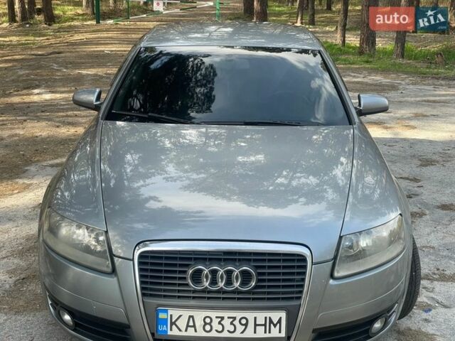 Сірий Ауді А6, об'ємом двигуна 2.4 л та пробігом 221 тис. км за 5600 $, фото 1 на Automoto.ua