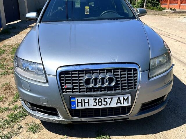 Серый Ауди А6, объемом двигателя 2 л и пробегом 350 тыс. км за 6000 $, фото 1 на Automoto.ua