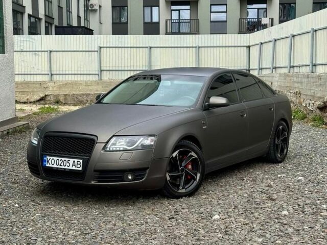 Серый Ауди А6, объемом двигателя 3 л и пробегом 400 тыс. км за 8000 $, фото 1 на Automoto.ua