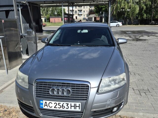 Серый Ауди А6, объемом двигателя 2 л и пробегом 280 тыс. км за 6500 $, фото 1 на Automoto.ua