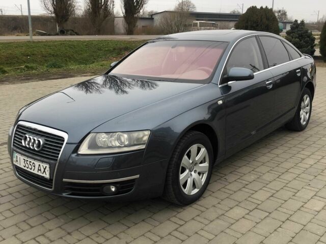 Серый Ауди А6, объемом двигателя 3.2 л и пробегом 254 тыс. км за 5800 $, фото 1 на Automoto.ua