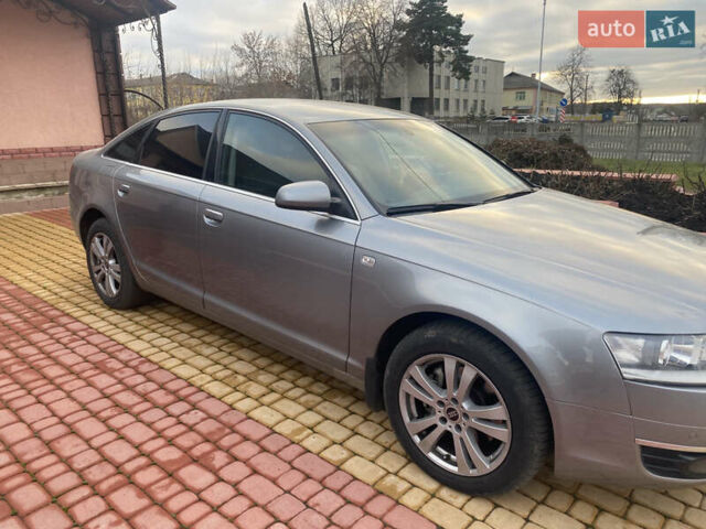 Серый Ауди А6, объемом двигателя 3.2 л и пробегом 215 тыс. км за 9000 $, фото 1 на Automoto.ua