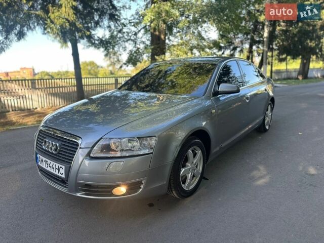 Сірий Ауді А6, об'ємом двигуна 2 л та пробігом 262 тис. км за 6500 $, фото 1 на Automoto.ua