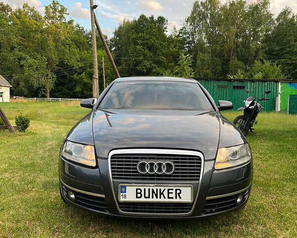 Серый Ауди А6, объемом двигателя 2 л и пробегом 285 тыс. км за 8300 $, фото 1 на Automoto.ua