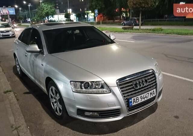 Сірий Ауді А6, об'ємом двигуна 1.98 л та пробігом 123 тис. км за 9500 $, фото 1 на Automoto.ua
