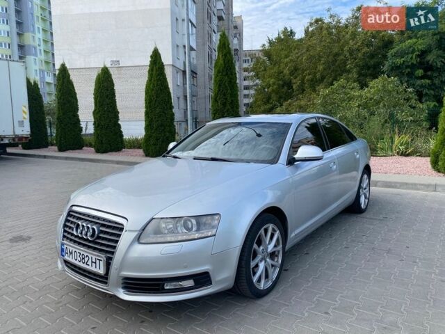 Сірий Ауді А6, об'ємом двигуна 3 л та пробігом 180 тис. км за 9900 $, фото 1 на Automoto.ua