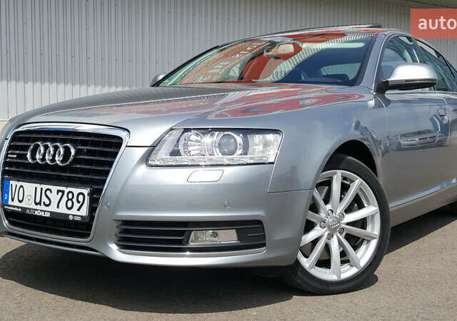 Серый Ауди А6, объемом двигателя 3 л и пробегом 318 тыс. км за 14375 $, фото 1 на Automoto.ua