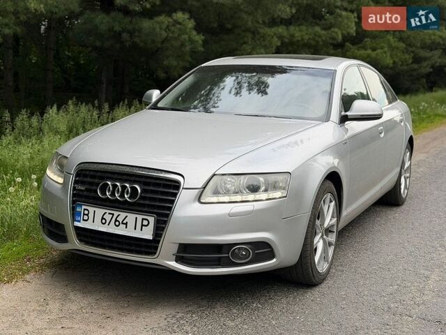 Серый Ауди А6, объемом двигателя 3 л и пробегом 150 тыс. км за 8600 $, фото 1 на Automoto.ua