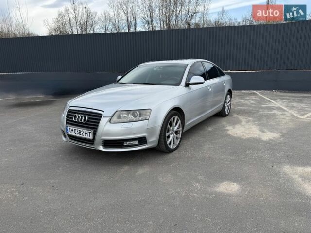 Серый Ауди А6, объемом двигателя 3 л и пробегом 180 тыс. км за 9800 $, фото 1 на Automoto.ua