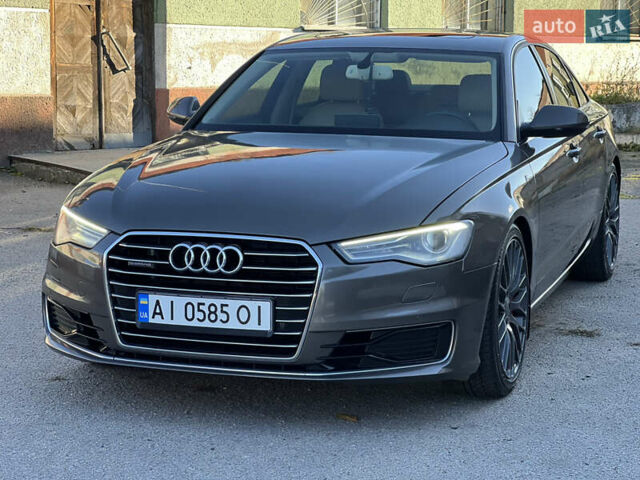 Сірий Ауді А6, об'ємом двигуна 3 л та пробігом 198 тис. км за 10999 $, фото 1 на Automoto.ua