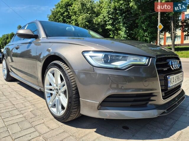Сірий Ауді А6, об'ємом двигуна 3 л та пробігом 160 тис. км за 13900 $, фото 1 на Automoto.ua