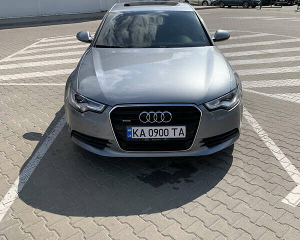 Серый Ауди А6, объемом двигателя 3 л и пробегом 168 тыс. км за 10900 $, фото 1 на Automoto.ua