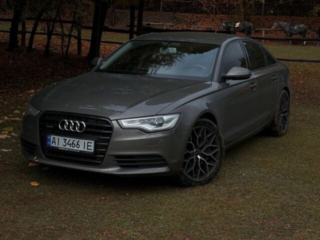 Серый Ауди А6, объемом двигателя 3 л и пробегом 230 тыс. км за 8000 $, фото 1 на Automoto.ua