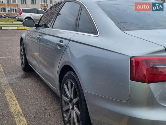 Серый Ауди А6, объемом двигателя 3 л и пробегом 180 тыс. км за 12000 $, фото 1 на Automoto.ua