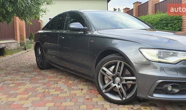 Серый Ауди А6, объемом двигателя 3 л и пробегом 100 тыс. км за 22000 $, фото 1 на Automoto.ua