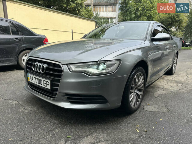 Серый Ауди А6, объемом двигателя 3 л и пробегом 216 тыс. км за 10300 $, фото 1 на Automoto.ua