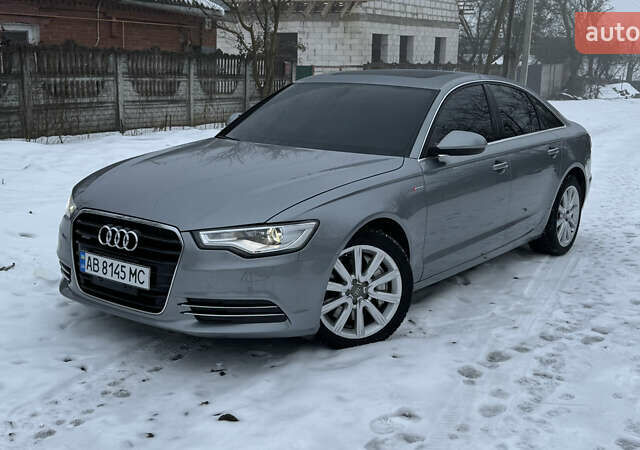 Серый Ауди А6, объемом двигателя 3 л и пробегом 211 тыс. км за 11850 $, фото 1 на Automoto.ua