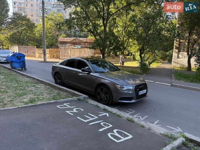 Серый Ауди А6, объемом двигателя 3 л и пробегом 200 тыс. км за 9300 $, фото 1 на Automoto.ua