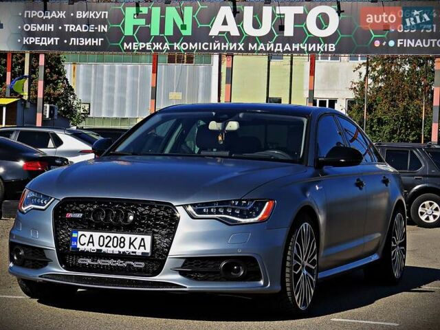 Сірий Ауді А6, об'ємом двигуна 3 л та пробігом 193 тис. км за 13800 $, фото 1 на Automoto.ua