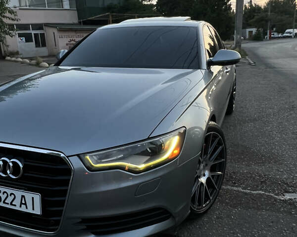 Сірий Ауді А6, об'ємом двигуна 3 л та пробігом 160 тис. км за 12600 $, фото 1 на Automoto.ua