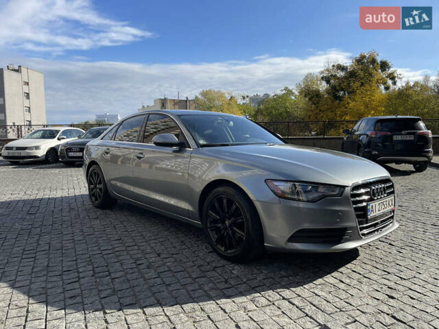 Сірий Ауді А6, об'ємом двигуна 1.98 л та пробігом 222 тис. км за 15000 $, фото 1 на Automoto.ua