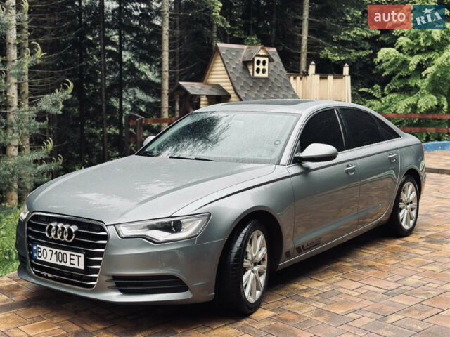 Серый Ауди А6, объемом двигателя 2 л и пробегом 260 тыс. км за 12000 $, фото 1 на Automoto.ua